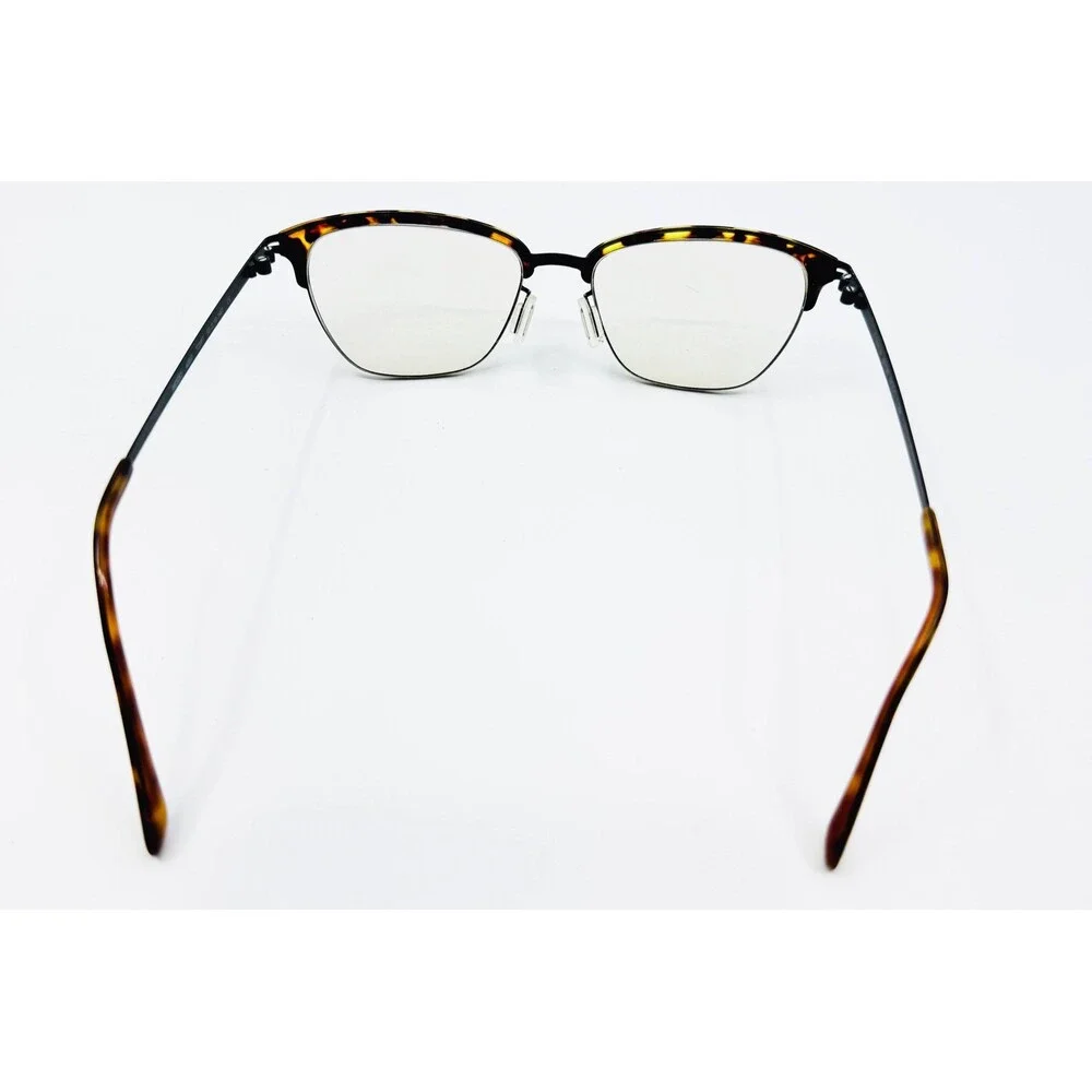 Modo Eyeglass Frames Womens Tortoise Titanium 4060 Cat Eye 50-16-140
